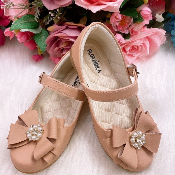Sapatilha Flor Di Mila Nude Fosca – Rose