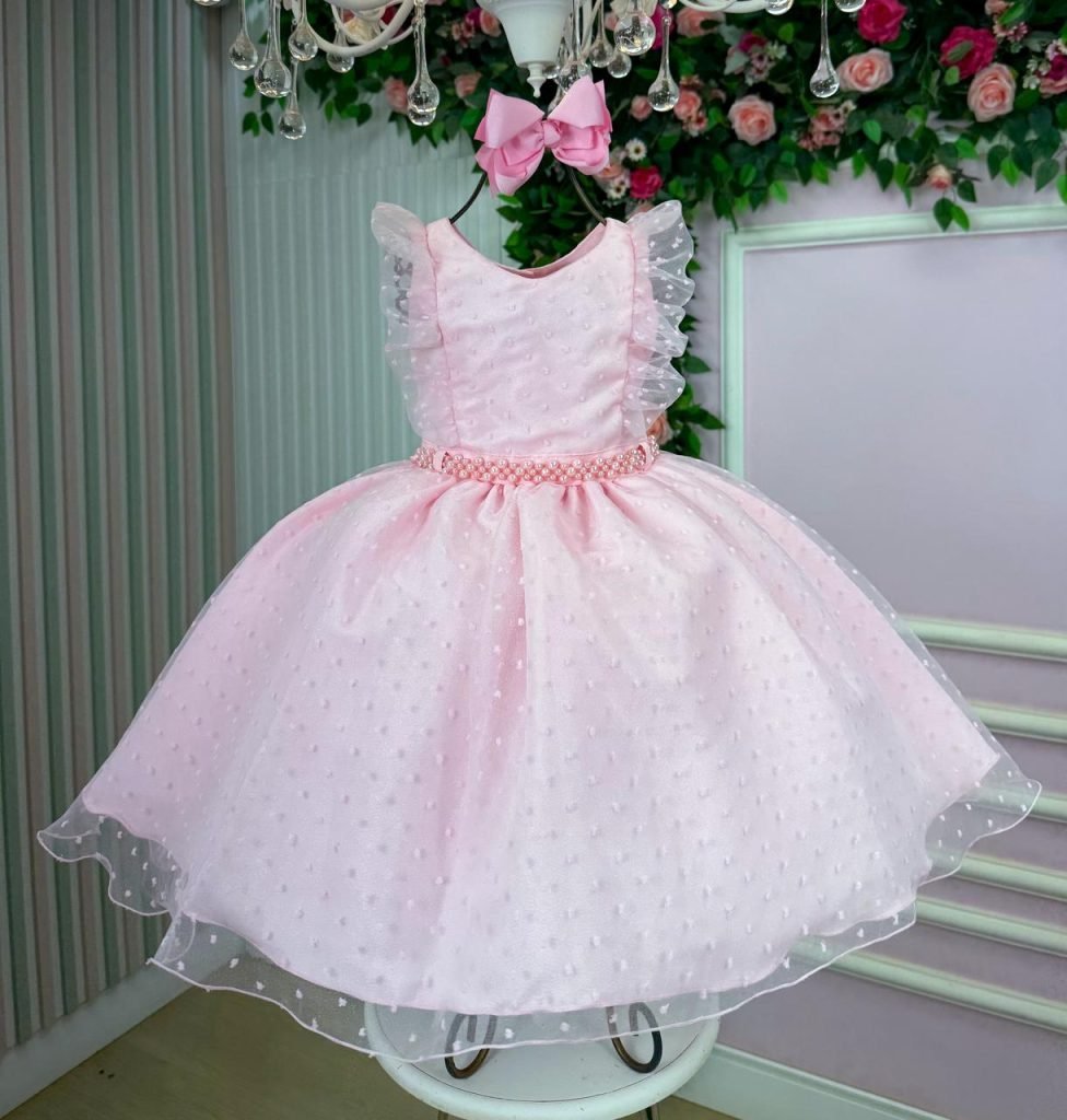 Vestido Mini Miss Ana Julia Rosa